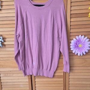 Torrid Mauve/Dusty Rose Crewneck Sweater - Women’s Long Sleeve Pullover